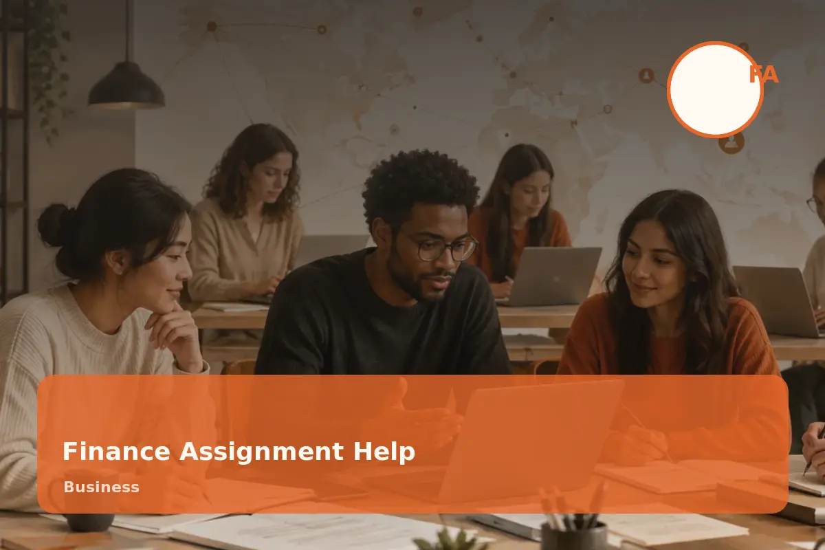 Finance Assignment Help academic support