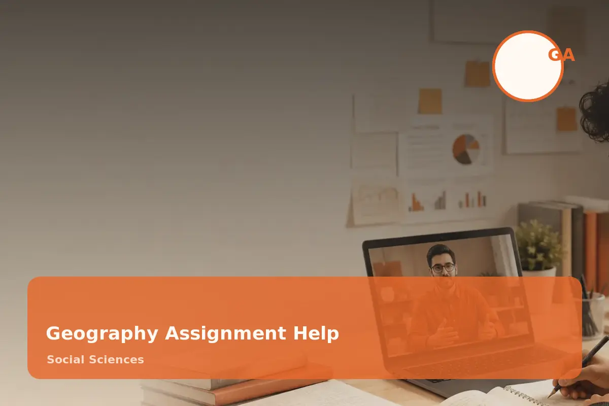 Geography Assignment Help academic support