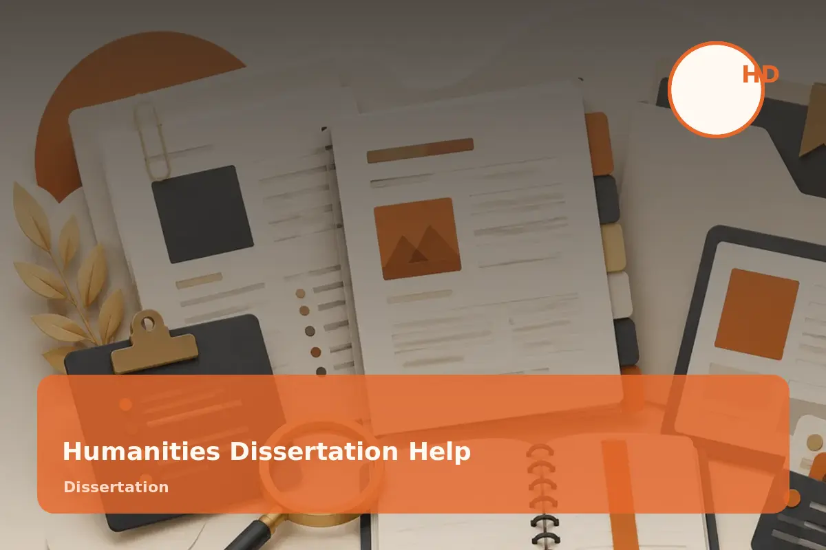 Humanities Dissertation Help academic support