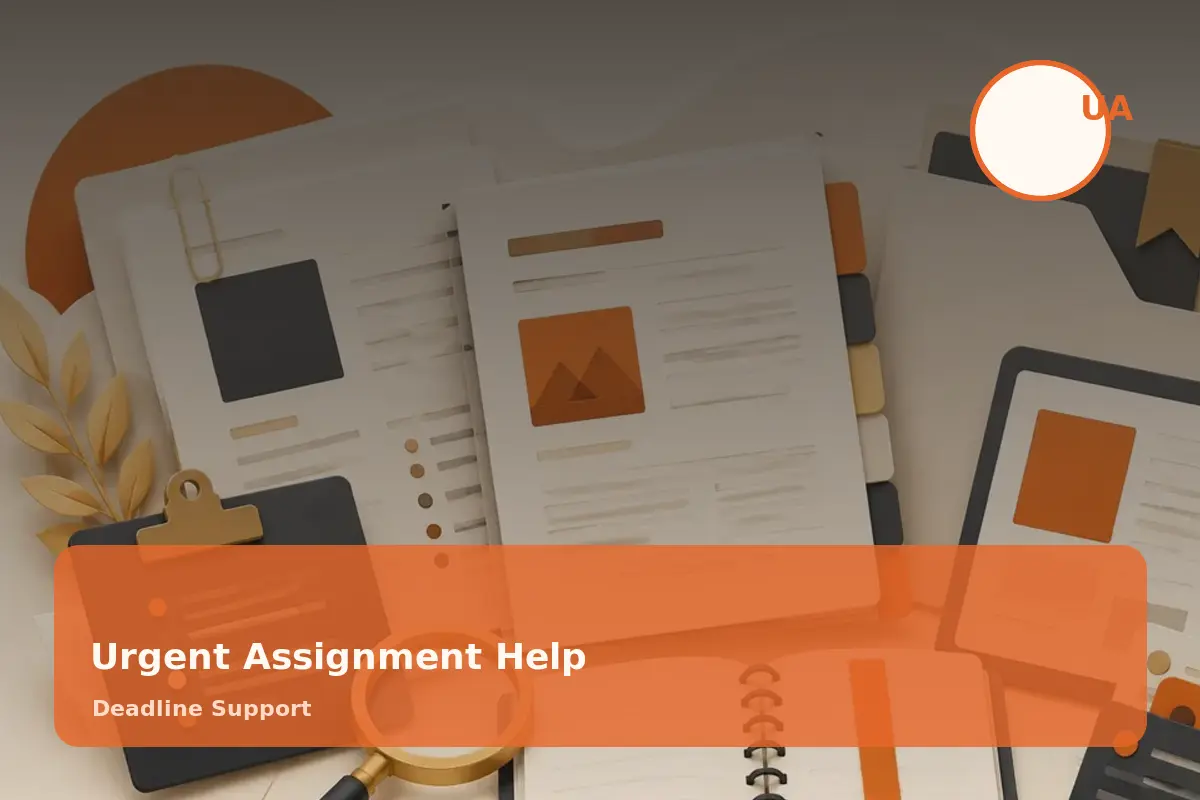 Student organising an urgent assignment deadline with academic guidance